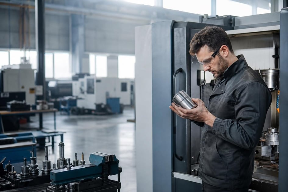 Cnc milling machine at a commercial worksite, illustrating cnc machines financing: how to get funded and what to expect
