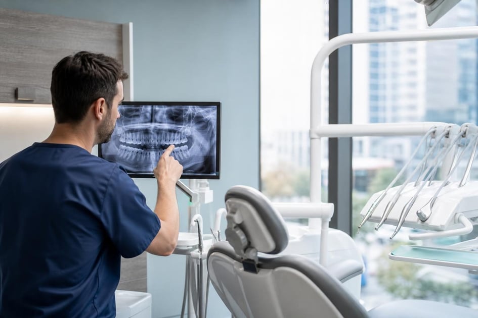 Dental operatory at a commercial worksite, illustrating dental equipment financing qualify for: what practice owners need to know