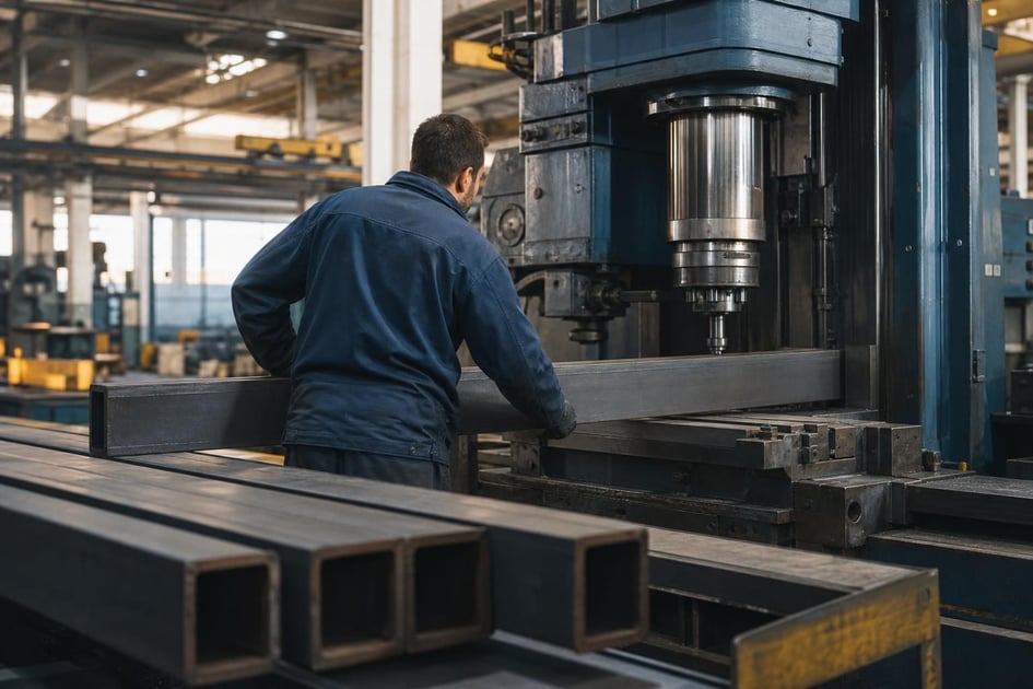 Cnc machining center at a commercial worksite, illustrating manufacturing equipment financing no money down